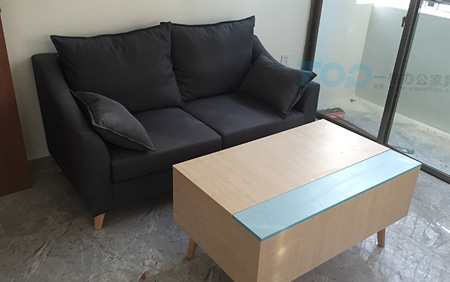 城中村農民小房搖身一變精致公寓房 ~一格辦公家具